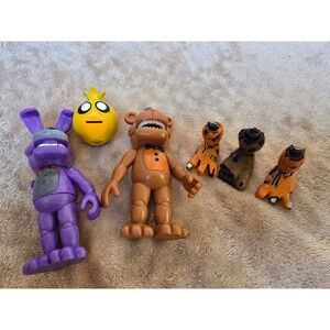 Five Nights at Freddys FNAF Action Figure Lot Bonnie Freddy Chica Parts Repair